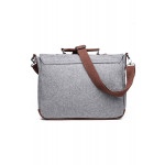 Wholesale Wool Messenger Bag with Padded Laptop Holder